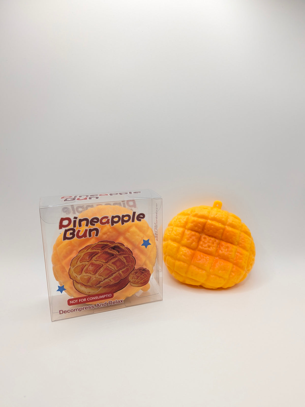 Squishy Crunchy Brioche Ananas - Pineapple Bun